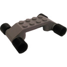 LEGO Gris pierre moyen planche à roulette Base (48388)