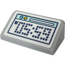 LEGO Medium Stone Gray Slope 1 x 2 (31°) with Electronic Alarm Clock '05:59' Sticker (85984)