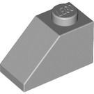 LEGO Medium Stone Gray Slope 1 x 2 (45°) (3040 / 6270)