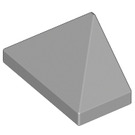 LEGO Grigio pietra medio Pendenza 1 x 2 (45°) Triplo con barra interna (3048)