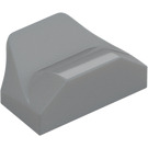 LEGO Grigio pietra medio Pendenza 1 x 2 x 0.7 Curvo con Fin (47458 / 81300)