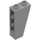 LEGO Medium Stone Gray Slope 1 x 2 x 3 (75°) Inverted (2449)