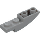 LEGO Medium Stone Gray Slope 1 x 4 Curved Inverted (13547)