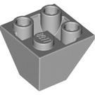 LEGO Medium Stone Gray Slope 2 x 2 (45°) Inverted (3676)