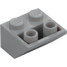 LEGO Medium stengrå Skråning 2 x 2 (45°) Inverteret med flad afstandsholder nedenunder (3660)