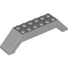 LEGO Medium Stone Gray Slope 2 x 2 x 10 (45°) Double (30180)