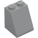 LEGO Gris piedra medio Con pendiente 2 x 2 x 2 (65°) con tubo inferior (3678)