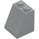 LEGO Medium Stone Gray Slope 2 x 2 x 2 (65°) with Bottom Tube (3678)