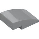 LEGO Medium Stone Gray Slope 2 x 3 Curved (24309)