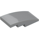 LEGO Medium Stone Gray Slope 2 x 4 Curved (93606)