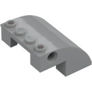 LEGO Medium Stone Gray Slope 4 x 4 x 2 Curved (61487)