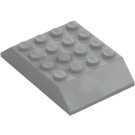 LEGO Střední kamenná šedá Sklon 4 x 6 (45°) Dvojité (32083)