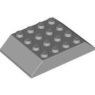 LEGO Medium Steengrijs Helling 4 x 6 (45°) Dubbele (32083)