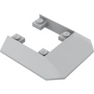 LEGO Medium Stone Gray Slope 6 x 6 with Cutout (2876)