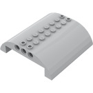 LEGO Medium Stone Gray Slope 8 x 8 x 2 Curved Double (54095)