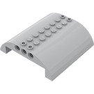 LEGO Medium Steengrijs Helling 8 x 8 x 2 Gebogen Dubbele (54095)