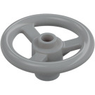 LEGO Medium Stone Gray Small Steering Wheel (2819)