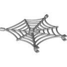 LEGO Mittleres Steingrau Spinne's Web mit Clips (30240)