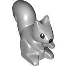 LEGO Medium Steengrijs Squirrel met Zwart Nose (67989)