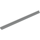 LEGO Medium Stone Gray Straight Rail with No slots and No Notches (3228)