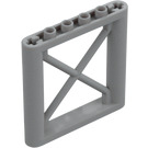 LEGO Medium Stengrå Support 1 x 6 x 5 Balk Rectangular (64448)