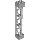 LEGO Medium Stone Gray Support 2 x 2 x 10 Girder Triangular Vertical (Type 4 - 3 Posts, 3 Sections) (4687 / 95347)