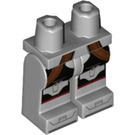 LEGO Mittleres Steingrau Tech Minifigure Hüften und Beine (3815 / 68786)