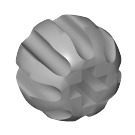 LEGO Medium Stone Gray Technic Gear Ball with Grooves (2907)