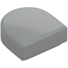 LEGO Medium Stone Gray Tile 1 x 1 Half Oval (24246 / 35399)