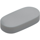 LEGO Medium Stone Gray Tile 1 x 2 with Rounded Ends (1126)