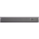 LEGO Medium Stone Gray Tile 1 x 8 with White and Gray Brick, Model Right Side Sticker (4162)