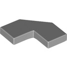 LEGO Medium Stone Gray Tile 2 x 2 Corner with Cutouts (27263)