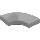 LEGO Medium Stone Gray Tile 2 x 2 Curved Corner (27925)