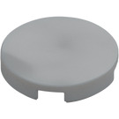 LEGO Medium Stone Gray Tile 2 x 2 Round with "X" Bottom (4150)