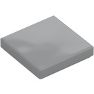 LEGO Medium Stone Gray Tile 2 x 2 with Groove (3068)