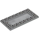 LEGO Medium steingrå Tile 4 x 8 Omvendt (83496)