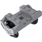 LEGO Train Wheel Holder with Wheels (RC) (2878)