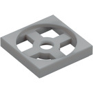 LEGO Grigio pietra medio Piatto girevole 2 x 2 Piastra Base (3680)