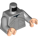 LEGO Medium steengrijs Ugnaught met Zwart Poten Minifiguur Torso (973 / 76382)