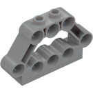 LEGO Medium steengrijs V-Motor Blokje Connector (28840 / 32333)