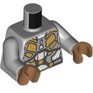 LEGO Medium Stone Gray Valkyrie Minifig Torso (973 / 76382)