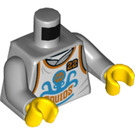 LEGO Gris piedra medio Wade Minifigura Torso (973 / 76382)