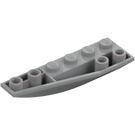 LEGO Medium steengrijs Wig 2 x 6 Dubbele Omgekeerd Links (41765)