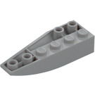 LEGO Medium steengrijs Wig 2 x 6 Dubbele Omgekeerd Rechts (41764)