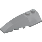 LEGO Medium Stone Gray Wedge 2 x 6 Double Left (5830 / 41748)