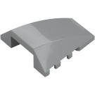 LEGO Medium Stone Gray Wedge 4 x 4 Triple Curved without Studs (47753)