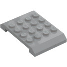 LEGO Medium Stone Gray Wedge 4 x 6 x 0.7 Double (32739)