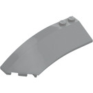 LEGO Medium Stone Gray Wedge Curved 3 x 8 x 2 Left (41750 / 42020)