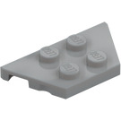 LEGO Medium steengrijs Wig Plaat 2 x 4 (51739)