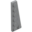 LEGO Medium Stone Gray Wedge Plate 2 x 6 Right (78444)